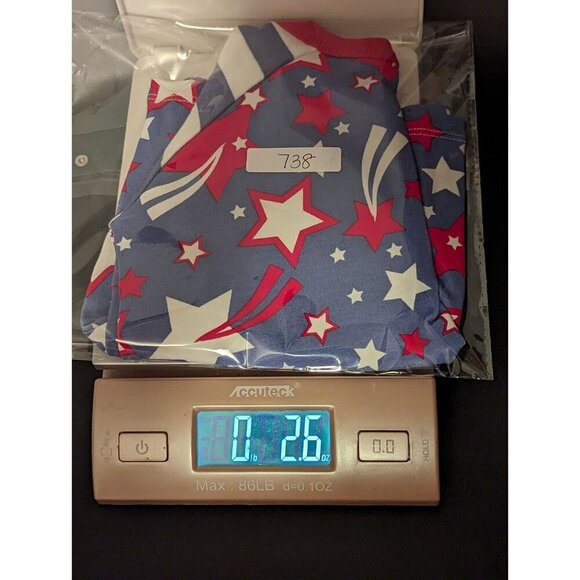 TesaBabe Girls 4th Of July Red/White/Blue Blouse 18-24 Months Bamboo Material - Picture 9 of 9